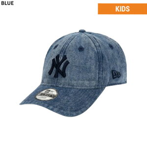 yKiz NEW ERA Lbv KIDS MLB New York Yankees Denim Unstruck Ball Cap  qp {[Lbv JWA Xg[g Vv j̎q ̎q lC ؍t@bV j[G y֐ō/