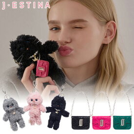 【正規品】 J.ESTINA ぬいぐるみ キーホルダー MIGNON Keyring + Bag Set ☆ キーリング 猫 キャット ミニチュアバッグ バッグアクセサリー バックチャーム 韓国 韓国ファッション 韓国ブランド ジェイエスティナ 【韓国発送/海外通販/関税込/送料無料】