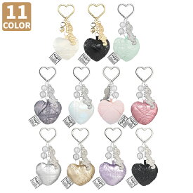 【正規品】 CARLYN キーホルダー My Heart Keyring ☆ キーリング チャーム カバンチャーム バッグチャーム ハート レディース シンプル ロゴ ナイロン ストリート カジュアル 韓国ファッション 韓国ブランド カーリン【関税込/送料無料】