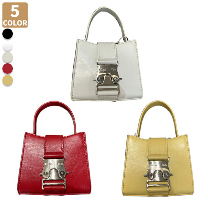 楽天市場】【正規品】 MATIN KIM ショルダーバッグ ミニバッグ SQUARE  