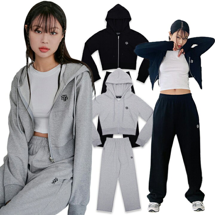 楽天市場】【正規品】 muahmuah セットアップ パーカー LOGO POINT 