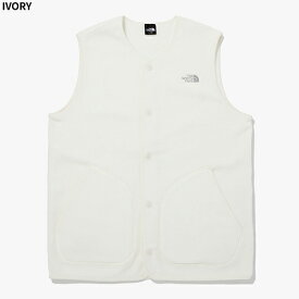 【正規品】 THE NORTH FACE ベスト ラウンジウェア ACAMPO VEST NV4FQ53 ☆ アウター シンプル ロゴ 韓国ファッション カジュアル デイリー スナップ レディース メンズ ユニセックス 韓国 ノースフェイス 【韓国発送/海外通販/関税込/送料無料】