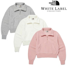 【正規品】 THE NORTH FACE スウェットシャツ ハーフジッパー W'S TERRY HALF ZIP SWEATSHIRTS NM5MQ30 ☆ 襟 レディース アウトドア ストリート カジュアル シンプル スポーティ 防寒 春 秋 冬 韓国 ノースフェイス【韓国発送/海外通販/関税込/送料無料】