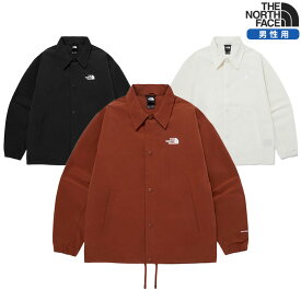 【正規品】 THE NORTH FACE ジャケット ウーブン素材 M TNF EASY WIND COACHES JACKET NJ3BQ03 ☆ メンズ シンプル カジュアル ストリート ライトアウター 撥水加工 雨の日 春 夏 秋 韓国ファッション ノースフェイス 【韓国発送/海外通販/関税込/送料無料】