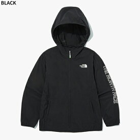 【正規品】 THE NORTH FACE ジャケット キッズ K'S TAILWIND HOODIE NJ3LQ12 ☆ 子供服 軽量ジャケット ジッパー ハンドポケット 春 夏 秋 シンプル カジュアル キッズ ジュニア 女の子 男の子 韓国ファッション ノースフェイス 【韓国発送/海外通販/関税込/送料無料】