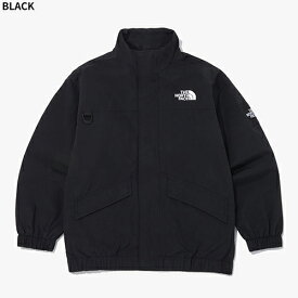 【正規品】THE NORTH FACE キッズ ジャケット K'S NEILTON JACKET NJ3BQ05 ☆ アウター 子供服 こども ジュニア スタンドネック ルーズ ゆったり 男の子 女の子 ロゴ シンプル 韓国ファッション 韓国 ノースフェイス 【韓国発送/海外通販/関税込/送料無料】