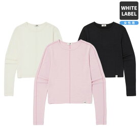 【正規品】 THE NORTH FACE トップス 長袖 W'S VELUCA WOOL CROP L/S R/TEE NT7TQ30 ☆ レディース カットソー 柔らかい カジュアル シンプル 韓国ファッション ノースフェイス 【韓国発送/海外通販/関税込/送料無料】