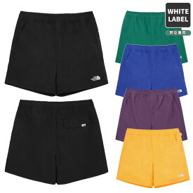 【正規品】 THE NORTH FACE ショートパンツ ボトムス BURNEY SHORTS NS6NQ04 ☆ スポーティ メッシュ ロゴ シンプル メンズ レディース ユニセックス 男女兼用 アウトドア 野外活動 韓国ファッション 韓国 ノースフェイス 【韓国発送/海外通販/関税込/送料無料】