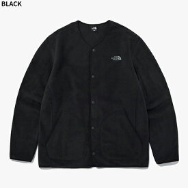 【正規品】 THE NORTH FACE カーディガン 長袖 ACAMPO CARDIGAN NJ5JQ63 ☆ スナップオープン メンズ レディース シンプル カジュアル ストリート アウトドア ロゴ 春 秋 冬 韓国 ノースフェイス 【韓国発送/海外通販/関税込/送料無料】