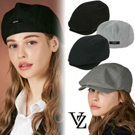 【正規販売店】VARZAR ベレー Retro label beret ☆ レトロ 帽子 カジュアル シンプル ストリート レディース メンズ 紫外線対策 春 夏 秋 冬 韓国 大人気 芸能人 K-POPアイドル 韓国ファッション 韓国ブランド バザール 【韓国発送/海外通販/関税込/送料無料】