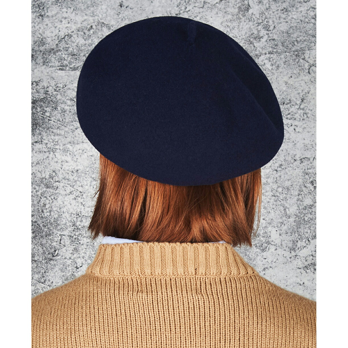楽天市場】【正規販売店/送料無料】VARZAR / Stud logo wool beret