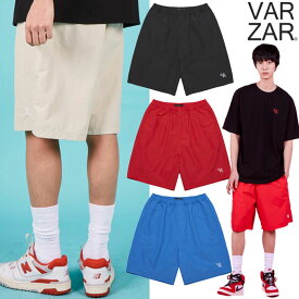 【正規販売店】VARZAR ハーフパンツ ゆったり Monogram Logo Swim Half Pants ☆ ショートパンツ シンプル レディース メンズ ストリート カジュアル 人気 韓国ファッション 韓国ブランド バザール K-POP【韓国発送/海外通販/関税込/送料無料】