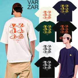 【正規販売店】VARZAR Tシャツ ゆったり Fall in VARZAR T-Shirts ☆ 半袖 オーバーサイズ 大きめ プリント ロゴ レディース メンズ ストリート カジュアル 人気 韓国ファッション 韓国ブランド バザール K-POP【韓国発送/海外通販/関税込/送料無料】