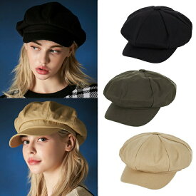 【正規販売店/送料無料】VARZAR / Herringbone label newsboy cap キャップ キャスケット 帽子 ロゴ ワンポイント シンプル カジュアル きれいめ レディース メンズ プレゼント 韓国ファッション 日本未入荷 韓国ブランド バザール 【韓国発送/海外通販/関税込】