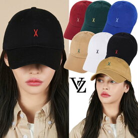 【正規販売店】VARZAR キャップ 深め Varzar Logo Over Fit Chino Ball Cap ☆ 帽子 カジュアル シンプル ストリート レディース メンズ 紫外線対策 春 夏 秋 冬 韓国 大人気 芸能人 K-POP 韓国ファッション 韓国ブランド バザール 【韓国発送/海外通販/関税込/送料無料】