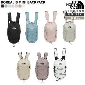 【正規品】 ノースフェイス リュック BOREALIS MINI BACKPACK ☆ 9L リュックサック メンズ レディース ロゴ ミニ バッグ クラシック 収納 軽い 韓国 THE NORTH FACE 【関税込/送料無料】