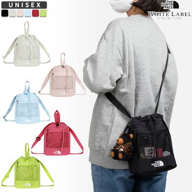 ★最大2000円オフクーポン配布中★【楽天1位】 ノースフェイス ショルダーバッグ LINDEN MESH BUCKET BAG MINI ☆ バケットバック トートバッグ レディース ロゴ 巾着 韓国 THE NORTH FACE 【正規品/関税込/送料無料】