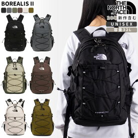 【正規品】 ノースフェイス リュック BOREALIS II ☆ 32L ロゴ 大容量 バックパック スクールバッグ 通勤 通学 レディース メンズ 韓国 THE NORTH FACE【関税込/送料無料】