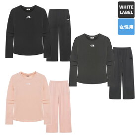 【正規品】 ノースフェイス セットアップ W'S DELPHIE SET UP ☆ 長袖Tシャツ カットソー ロングパンツ レディース ストリート カジュアル シンプル 春 秋 冬 大人気 韓国 THE NORTH FACE 【関税込/送料無料】