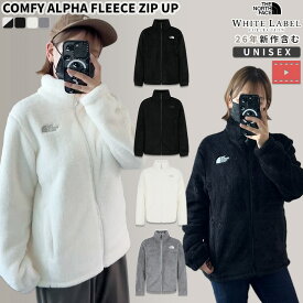 【正規品】 ノースフェイス フリース COMFY ALPHA FLEECE ZIP UP ☆ アウター メンズ レディース ジャケット ロゴ フリースジャケット 大人気 韓国 THE NORTH FACE【関税込/送料無料】