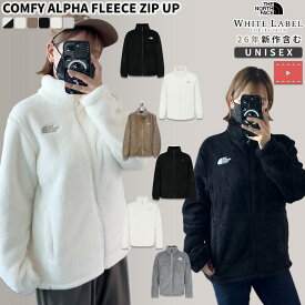 【正規品】 ノースフェイス フリース COMFY ALPHA FLEECE ZIP UP ☆ アウター メンズ レディース ジャケット ロゴ フリースジャケット 大人気 韓国 THE NORTH FACE【関税込/送料無料】