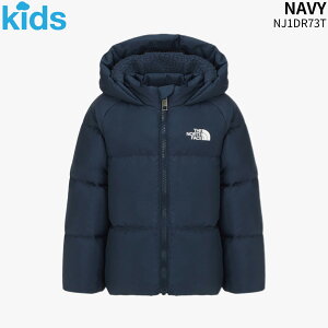 【正規品】 THE NORTH FACE ダウンジャケット BABY NORTH DOWN FLEECE LINED JACKET NJ1DR73 ☆ フリース アウター 子供服 フード ゆったり 男の子 女の子 ロゴ 韓国ファッション 韓国 ノースフェイス 【関税込