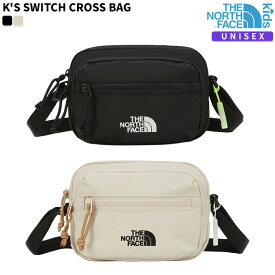 【正規品】 ノースフェイス ショルダーバッグ K'S SWITCH CROSS BAG ☆ キッズバッグ キッズ 子ども用 子ども ジュニア 携帯電話収納 男の子 女の子 韓国ファッション THE NORTH FACE 【関税込/送料無料】