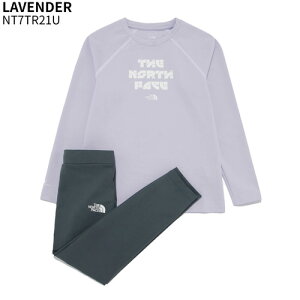 【正規品】 THE NORTH FACE 水着 K'S SURFSIDE L/S SET NT7TR21 ☆ 子供服 ラッシュガード 長袖 レギンス ウォーターウエア ロゴ ベビー キッズ ジュニア ノースフェイス 【関税込/送料無料】