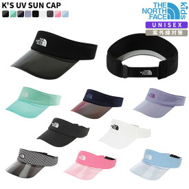【正規品】 ノースフェイス サンバイザー K'S UV SUNCAP ☆ サンキャップ 帽子 ロゴ 日差し対策 紫外線対策 子ども用 キッズ 男の子 女の子 暑さ対策 韓国 THE NORTH FACE 【関税込/送料無料】