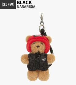 【正規品】 ノースフェイス キーホルダー BEAR KEYRING ☆ ぬいぐるみ キーリング チャーム ファッション小物 雑貨 韓国ファッション THE NORTH FACE 【関税込/送料無料】