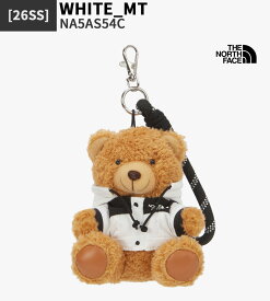 【正規品】 ノースフェイス キーホルダー BEAR KEYRING ☆ ぬいぐるみ キーリング チャーム ファッション小物 雑貨 韓国ファッション THE NORTH FACE 【関税込/送料無料】