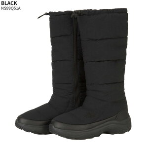 【正規品】 THE NORTH FACE ブーツ W BOOTIE HIGH NS99Q51 ☆ ロングブーツ 防寒 レディース 雪道 アイスバーン 冬 冬季 ストリート カジュアル シンプル アウトドア 韓国 大人気 ノースフェイス 【関税