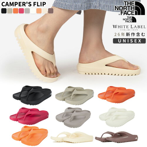 【正規品】 ノースフェイス サンダル CAMPER’S FLIP ☆ メンズ レディース クッション性 フリップフロップ アウトドア 韓国 THE NORTH FACE 【関税込/送料無料】