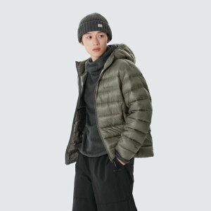 [SNOW PEAK APPAREL] �G�A �t���b�N�X TD �`�^�� ���C�g �O�[�X �_�E�� �W���P�b�g �J�[�L �O���[ S26WUPDJ76KG