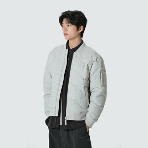 [SNOW PEAK APPAREL] ���C�g �^�X���� ���C�g �{���o�[ �_�E�� �W���P�b�g �X�g�[�� �O���[ S26WMLDJ44SG