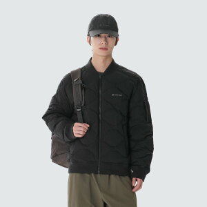 [SNOW PEAK APPAREL] Light Taslan Light Bomber Down Jacket Black S26WMLDJ44BK
