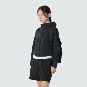[SNOW PEAK APPAREL] Pico Sunblock Pertex Ultralight Women's Windbreaker Dark Charcoal S26MWTWB79DC