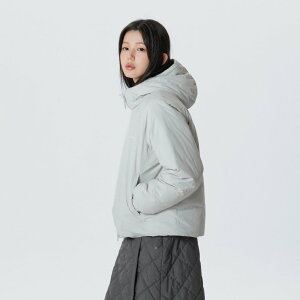 [SNOW PEAK APPAREL] ���C�g �^�X���� �E�B�����Y S ���C�g �_�E�� �W���P�b�g �X�g�[�� �O���[ S26WWLDJ43SG