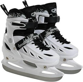 【P20倍｜本日20時から！】フィギュアスケート フィギュアスケート アイスホッケーシューズ 冬季スポーツ サイズ調整可能 氷磨き 子供用 男女兼用 初心者向け アウトドア バックパック ヘルメット サポーター エッジカバー付き