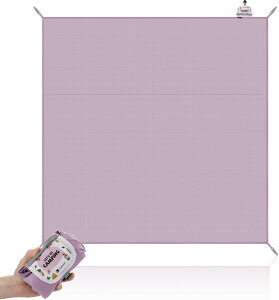 レジャーシート コンパクト 210cm*220cm ピクニックシート ビーチマット 子供 手のひらサイズ 砂がつかない 軽量 ペグ一体型 収納袋要らず おしゃれ ビーチ 花見 キャンプ ピクニック 登山 遠足