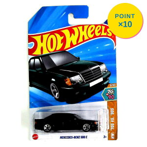 �y�G���g���[�őS�iP10�{�z�}�e�� �z�b�g�E�B�[�� Hot Wheels �x�[�V�b�N�J�[ Mercedes-Benz 500 E �yHYX02�z �V�i ���K�i