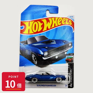 �y�G���g���[�őS�iP10�{�z�}�e�� �z�b�g�E�B�[�� Hot Wheels �x�[�V�b�N�J�[ '70 Plymouth Barracuda�yHTC13�z �V�i ���K�i