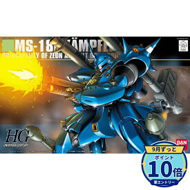 【エントリーでP10倍】バンダイスピリッツ HGUC 機動戦士ガンダム0080 ポケットの中の戦争 ケンプファー 1/144 プラモデル 新品 未開封