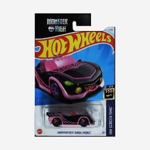 �}�e�� �z�b�g�E�B�[�� Hot Wheels �x�[�V�b�N�J�[ Monster High Ghoul Mobile�yHTC80�z �V�i ���K�i