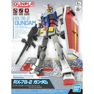 �o���_�C�X�s���b�c ENTRY GRADE �@����m�K���_�� RX-78-2 �K���_�� 1/144 �v�����f�� �M�t�g ���b�s���O�Ή� ���K�i �y�V�i���J���z�y�ŋ������z���z �yRSL�z