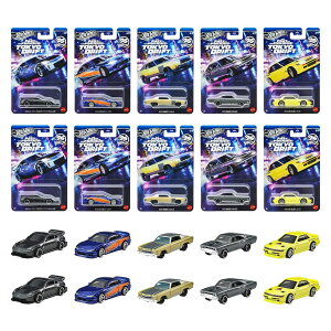 �}�e�� �z�b�g�E�B�[�� Hot Wheels ���C���h�E�X�s�[�h �e�[�} �A�\�[�g - Tokyo Drift HNR88-986M 10��� BOX �~�j�J�[ �V�i ���K�i