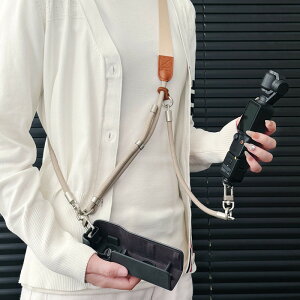 DJI Osmo Pocket 4 DJI Osmo Pocket 3�Ή� �l�b�N���X�X�g���b�v ���@�\�|�����[�v 85-175cm ���������\ �����h�~ ���S���[�v 1/4 �l�W �X�}�z�}�E���g�v���[�g�t�� �X�}�z�p �������� �H��