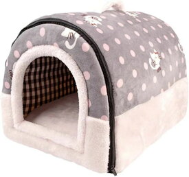 ドーム型ペットベッド 猫用ベッド 犬用ベッド 猫 犬 冬用 寝床 リラックス 休憩スペース