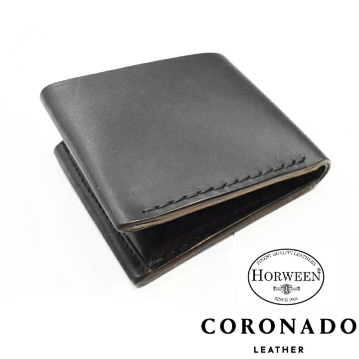 CORONADO LEATHER 二つ折本革ウォレット 