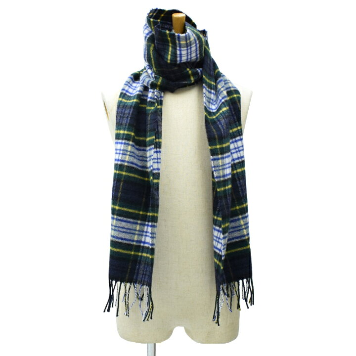 楽天市場】【9 COLORS】GLEN FYNE(グレンファイン) WOOL SCARF/MUFFLER 